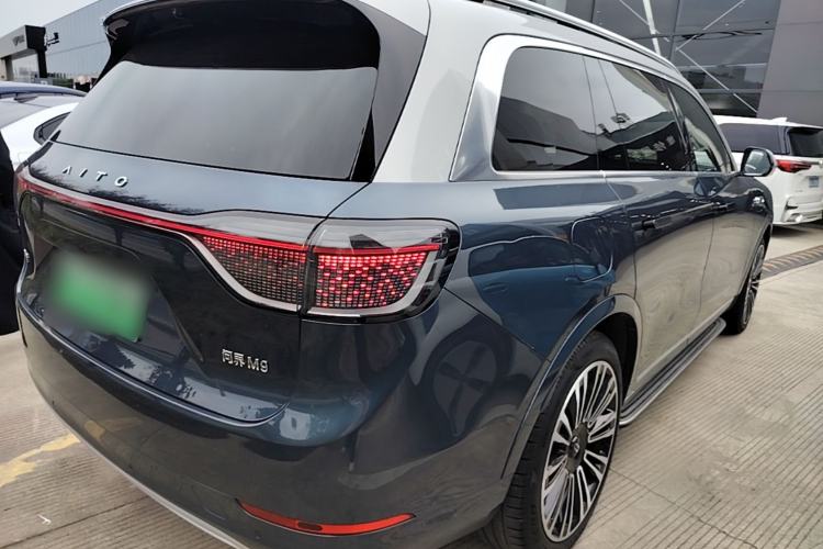 Used Hima AITO M9 2024 Range-Extended Ultra Version 42 kWh 6-Seater Model Rear Right 45 Deg