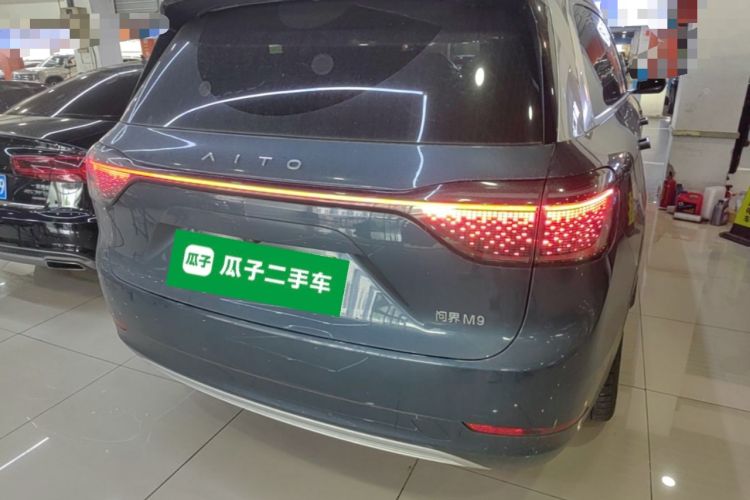 Used Hima AITO M9 2024 Range-Extended Ultra Version 42 kWh 6-Seater Model Rear Right 45 Deg