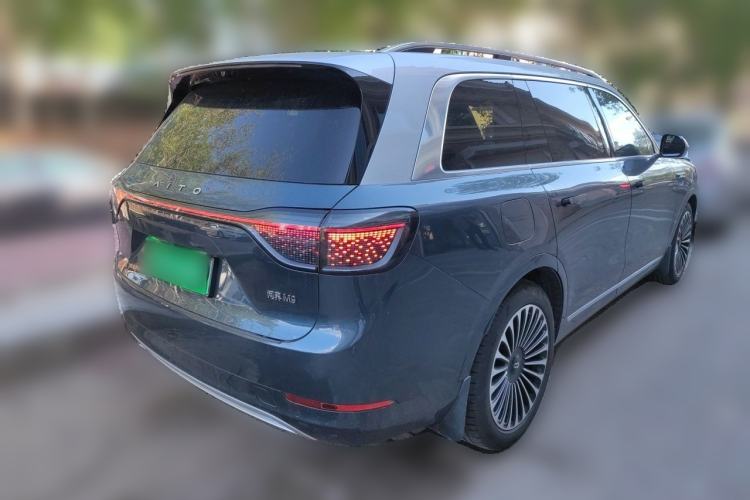 Used Hima AITO M9 2024 Range-Extended Ultra Version 42 kWh 6-Seater Model Rear Right 45 Deg