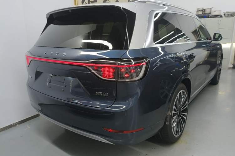 Used Hima AITO M9 2024 Range-Extended Ultra Version 52 kWh 5-Seater Model Rear Right 45 Deg