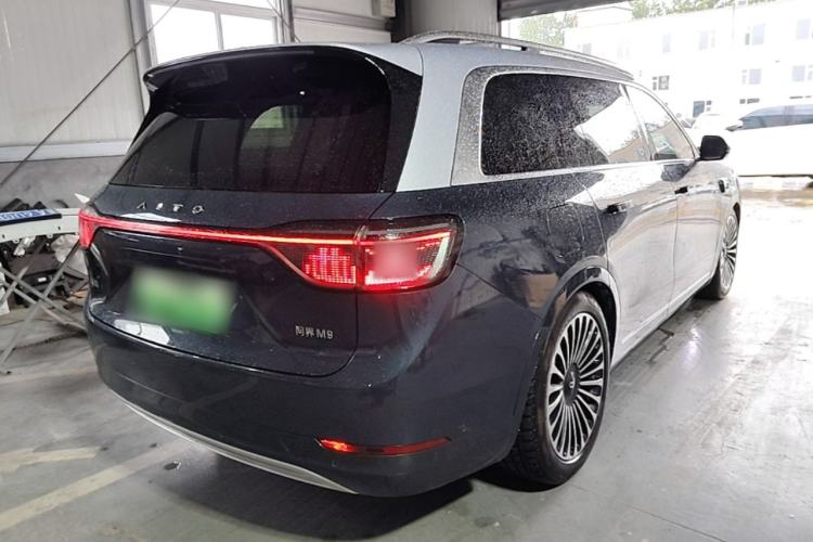 Used Hima AITO M9 2024 Range-Extended Ultra Version 42 kWh 6-Seater Model Rear Right 45 Deg