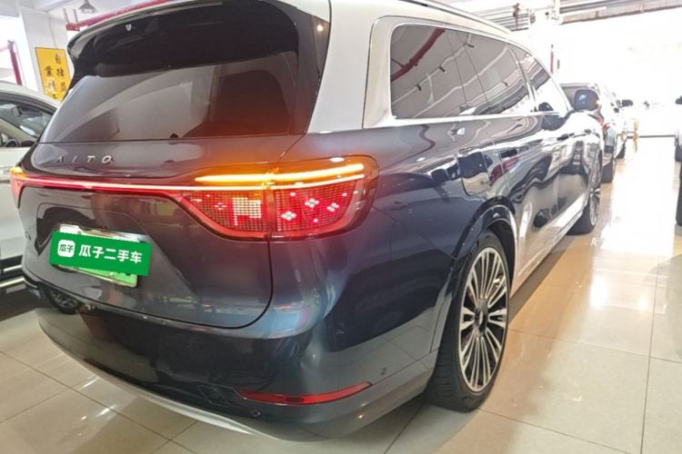 Used Hima AITO M9 2024 Range-Extended Ultra Version 42 kWh 6-Seater Model Rear Right 45 Deg