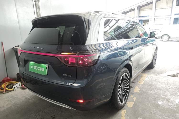 Used Hima AITO M9 2024 Range-Extended Ultra Version 42 kWh 6-Seater Model Rear Right 45 Deg