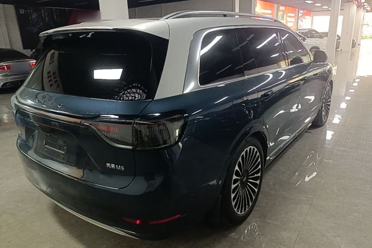 Used Hima AITO M9 2024 Range-Extended Max Edition 52 kWh 6-Seater Version Rear Right 45 Deg