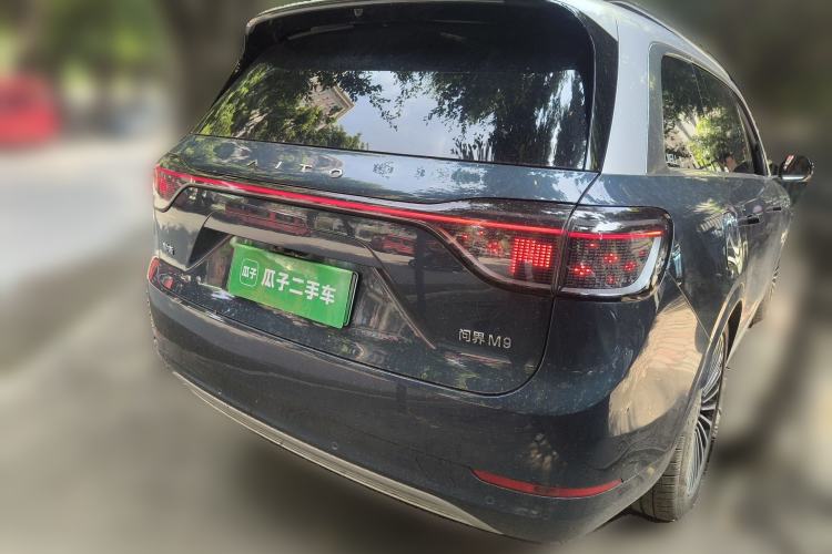 Used Hima AITO M9 2024 Range-Extended Ultra Version 52 kWh 6-Seater Model Rear Right 45 Deg