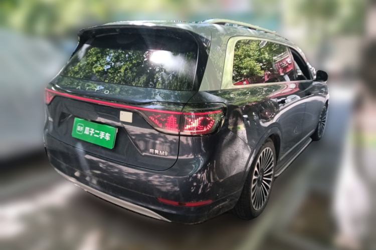 Used Hima AITO M9 2024 Range-Extended Ultra Version 42 kWh 6-Seater Model Rear Right 45 Deg