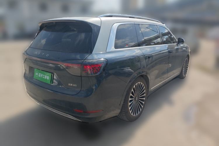 Used Hima AITO M9 2024 Range-Extended Max Edition 42 kWh 5-Seater Version Rear Right 45 Deg
