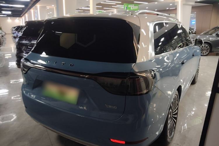Used Hima AITO M9 2024 Range-Extended Max Edition 42 kWh 6-Seater Version Rear Right 45 Deg