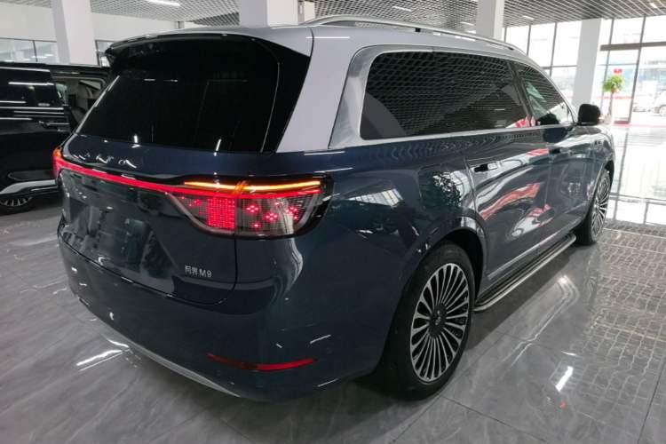 Used Hima AITO M9 2024 Range-Extended Ultra Version 42 kWh 6-Seater Model Rear Right 45 Deg