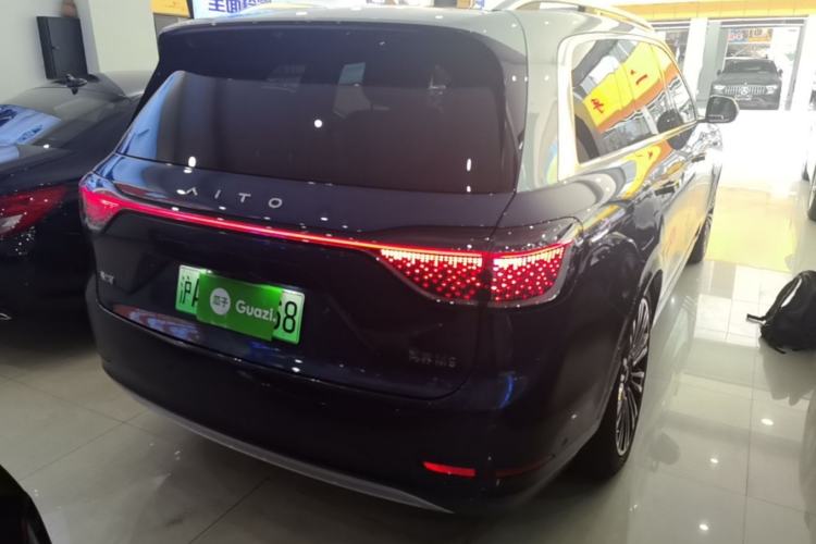Used Hima AITO M9 2024 Range-Extended Ultra Version 42 kWh 6-Seater Model Rear Right 45 Deg