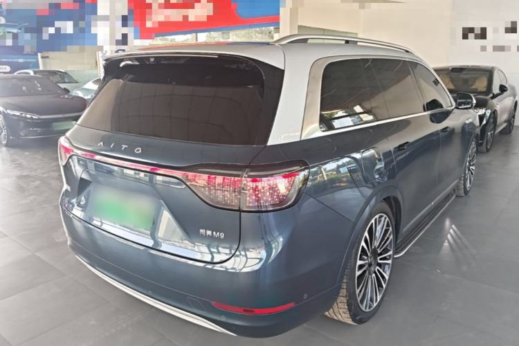 Used Hima AITO M9 2024 Range-Extended Ultra Version 42 kWh 6-Seater Model Rear Right 45 Deg