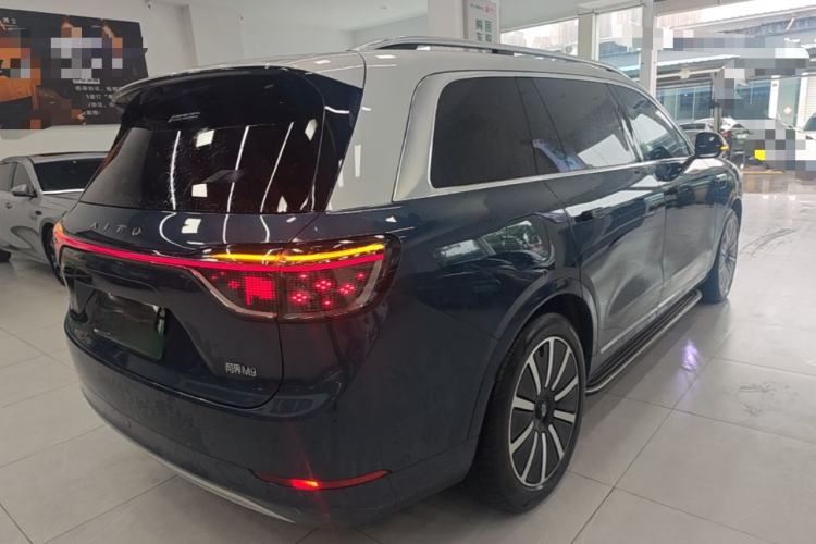 Used Hima AITO M9 2024 Range-Extended Ultra Version 42 kWh 6-Seater Model Rear Right 45 Deg