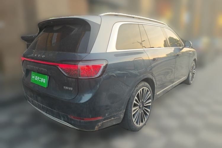 Used Hima AITO M9 2024 Range-Extended Ultra Version 52 kWh 6-Seater Model Rear Right 45 Deg