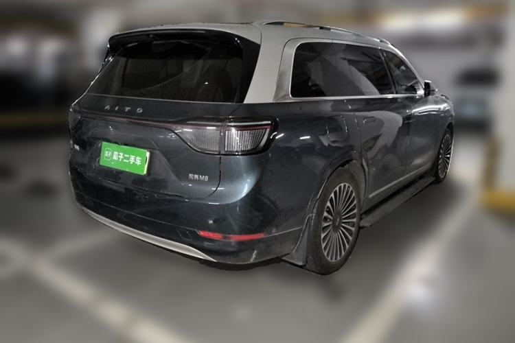 Used Hima AITO M9 2024 Range-Extended Ultra Version 52 kWh 5-Seater Model Rear Right 45 Deg