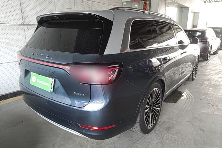 Used Hima AITO M9 2024 Range-Extended Ultra Version 42 kWh 6-Seater Model Rear Right 45 Deg