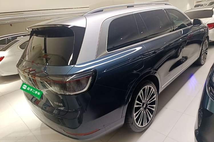 Used Hima AITO M9 2024 Range-Extended Ultra Version 42 kWh 6-Seater Model Rear Right 45 Deg