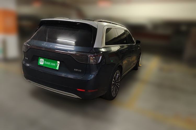 Used Hima AITO M9 2024 Range-Extended Ultra Version 42 kWh 6-Seater Model Rear Right 45 Deg