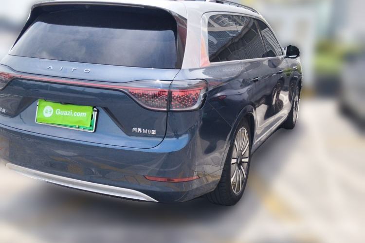 Used Hima AITO M9 2024 All-Electric Max Version 100 kWh 6-Seater Rear Right 45 Deg