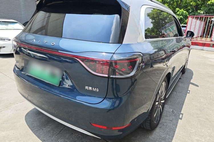 Used Hima AITO M9 2024 Range-Extended Ultra Version 42 kWh 6-Seater Model Rear Right 45 Deg