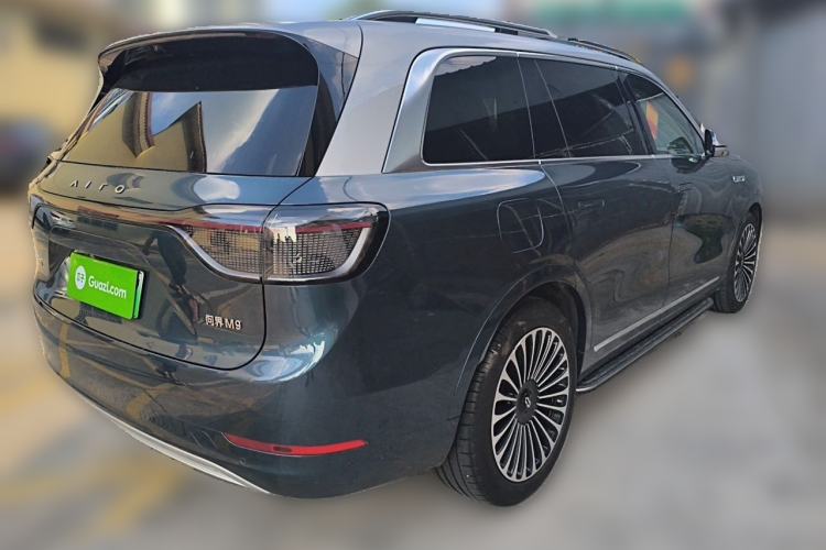 Used Hima AITO M9 2024 Range-Extended Ultra Version 42 kWh 6-Seater Model Rear Right 45 Deg