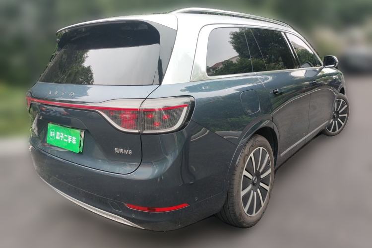 Used Hima AITO M9 2024 Range-Extended Ultra Version 52 kWh 5-Seater Model Rear Right 45 Deg