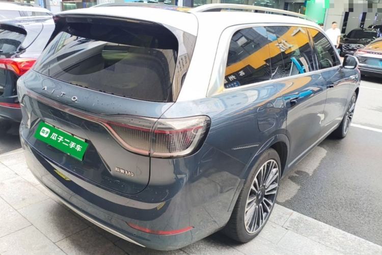 Used Hima AITO M9 2024 Range-Extended Ultra Version 42 kWh 6-Seater Model Rear Right 45 Deg