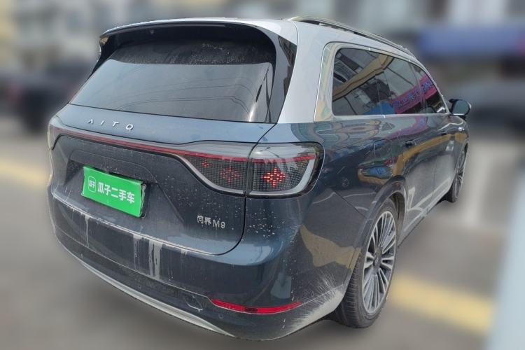 Used Hima AITO M9 2024 Range-Extended Ultra Version 42 kWh 6-Seater Model Rear Right 45 Deg