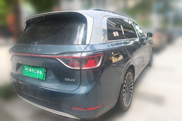 Used Hima AITO M9 2024 Range-Extended Ultra Version 52 kWh 5-Seater Model Rear Right 45 Deg
