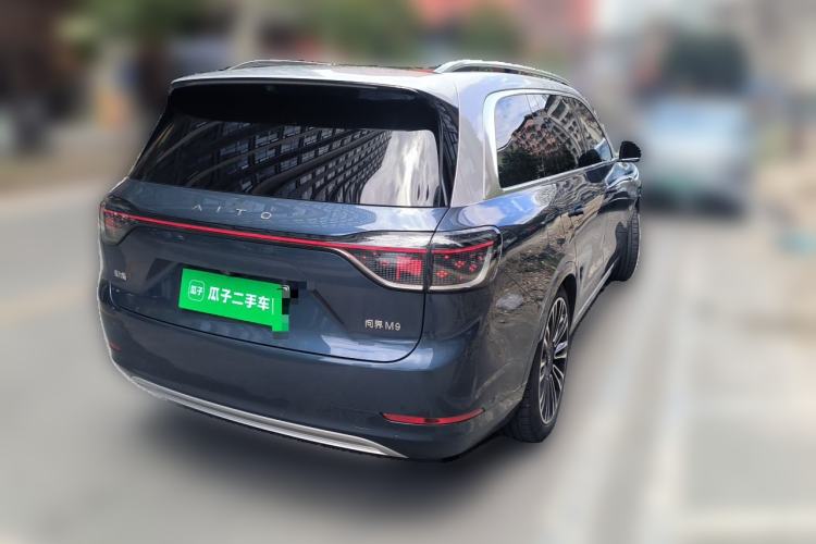 Used Hima AITO M9 2024 Range-Extended Ultra Version 52 kWh 6-Seater Model Rear Right 45 Deg