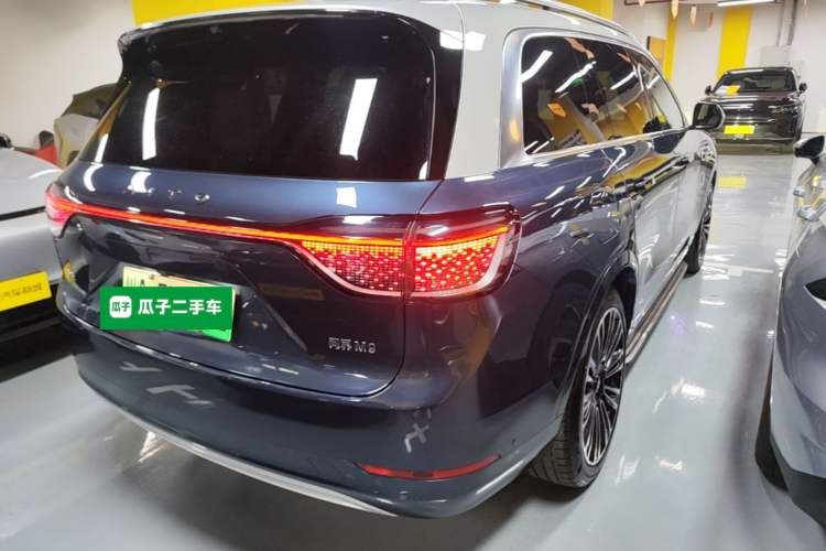 Used Hima AITO M9 2024 Range-Extended Ultra Version 42 kWh 6-Seater Model Rear Right 45 Deg
