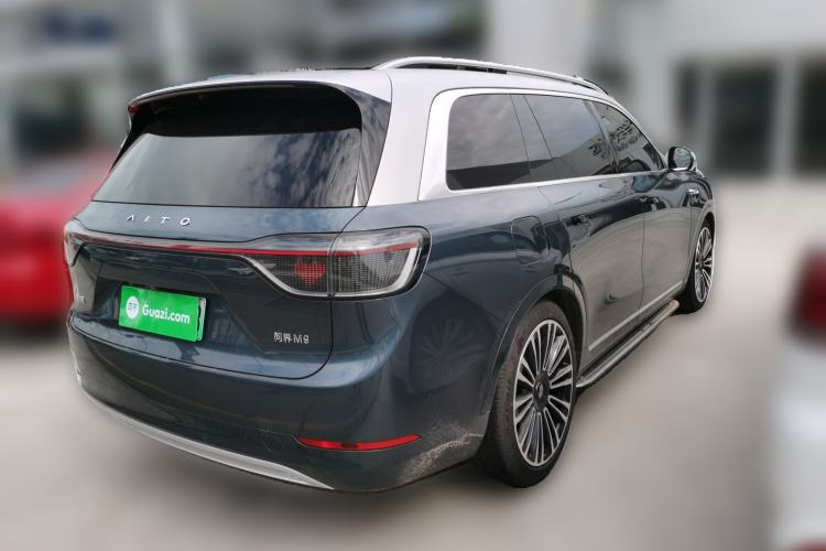 Used Hima AITO M9 2024 Range-Extended Ultra Version 42 kWh 6-Seater Model Rear Right 45 Deg