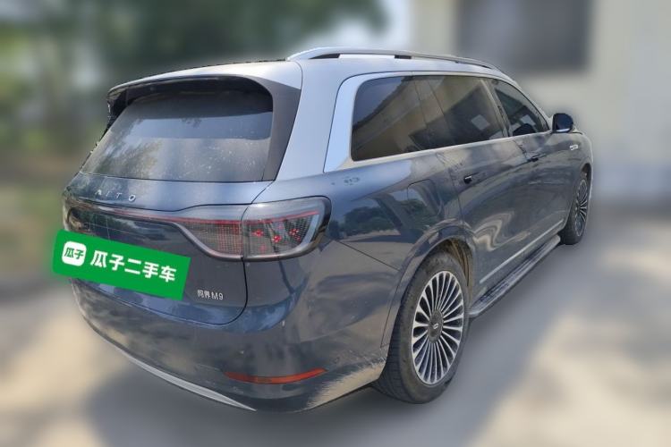 Used Hima AITO M9 2024 Range-Extended Ultra Version 42 kWh 6-Seater Model Rear Right 45 Deg