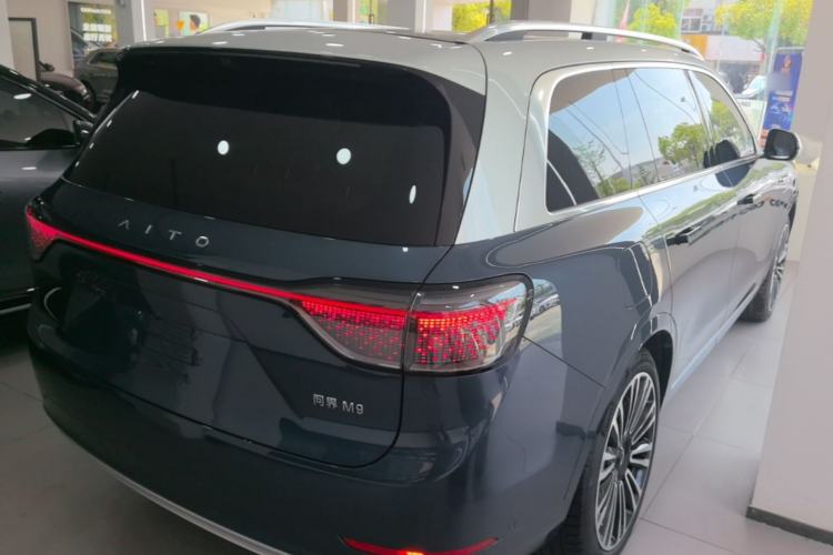 Used Hima AITO M9 2024 Range-Extended Ultra Version 42 kWh 6-Seater Model Rear Right 45 Deg