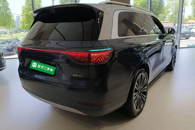 Used Hima AITO M9 2024 Range-Extended Ultra Version 42 kWh 6-Seater Model Rear Right 45 Deg