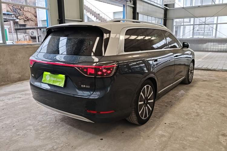 Used Hima AITO M9 2024 Range-Extended Ultra Version 52 kWh 6-Seater Model Rear Right 45 Deg