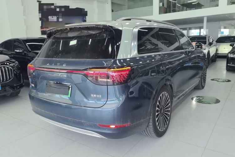 Used Hima AITO M9 2024 Range-Extended Ultra Version 42 kWh 6-Seater Model Rear Right 45 Deg