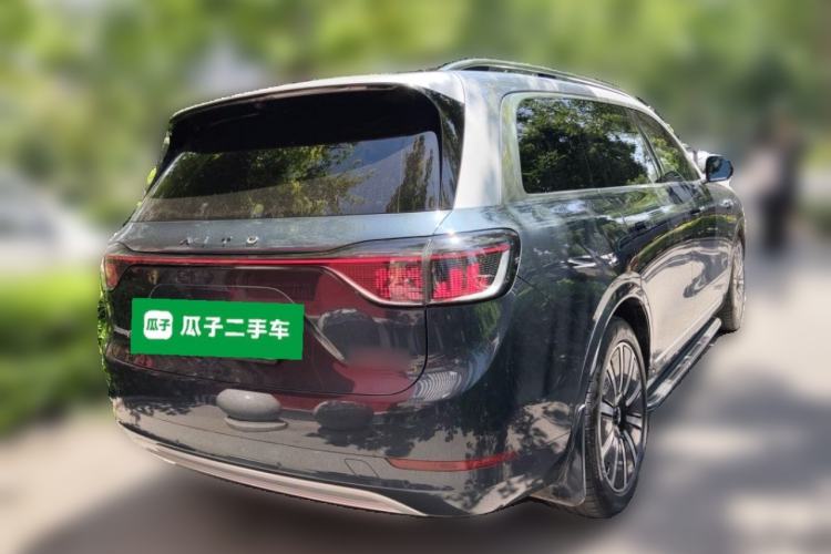 Used Hima AITO M9 2024 All-Electric Max Version 100 kWh 6-Seater Rear Right 45 Deg