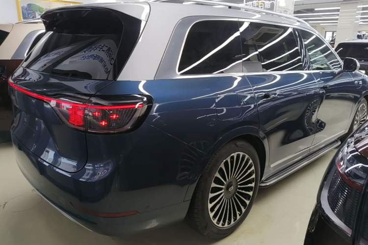Used Hima AITO M9 2024 Range-Extended Ultra Version 42 kWh 6-Seater Model Rear Right 45 Deg