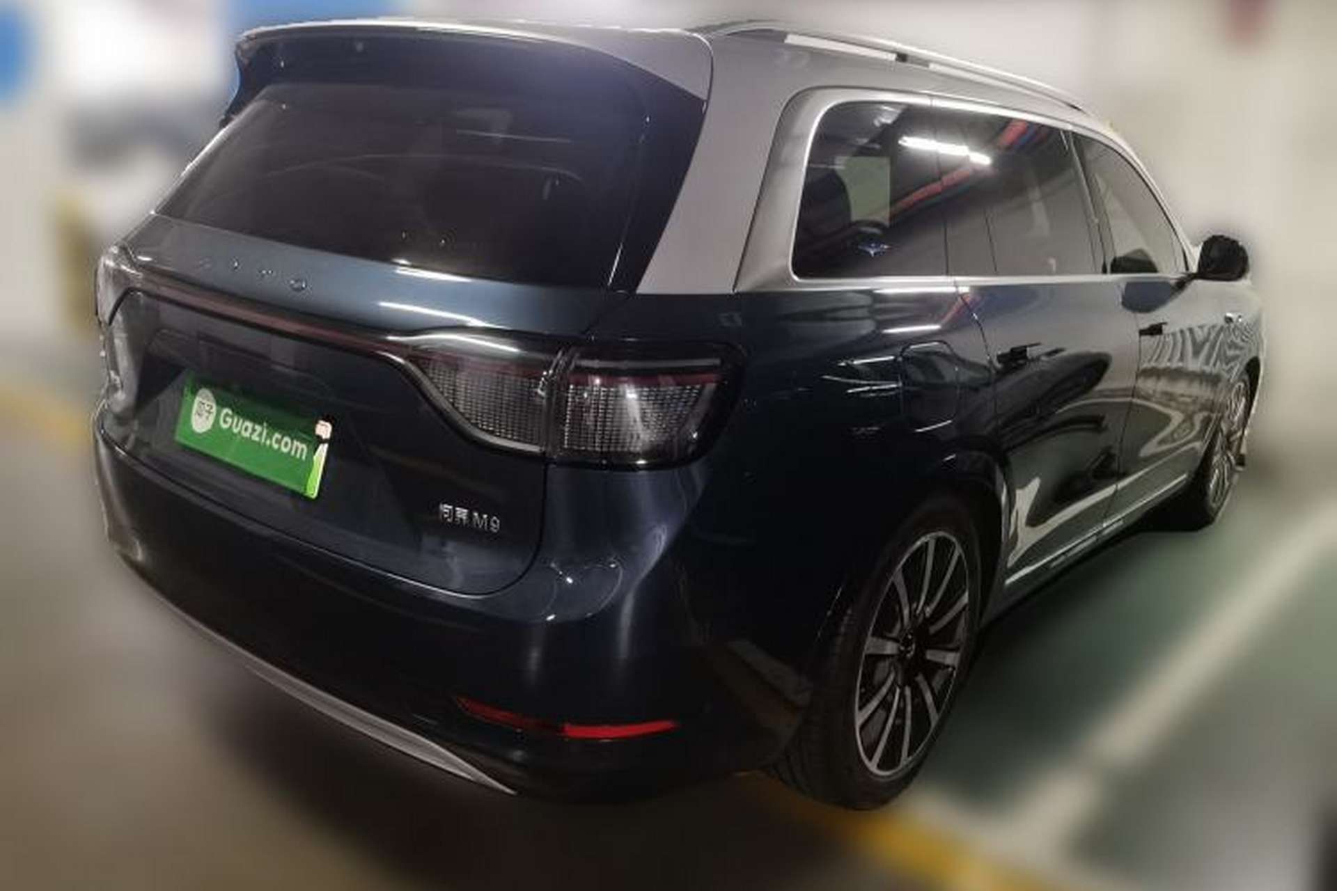 Used Hima AITO M9 2024 Range-Extended Ultra Version 42 kWh 6-Seater Model Rear Right 45 Deg
