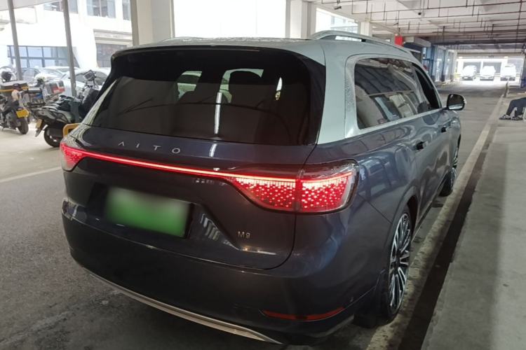Used Hima AITO M9 2024 Range-Extended Ultra Version 42 kWh 6-Seater Model Rear Right 45 Deg