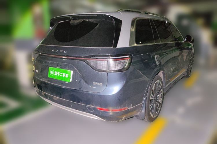 Used Hima AITO M9 2024 Range-Extended Ultra Version 52 kWh 6-Seater Model Rear Right 45 Deg