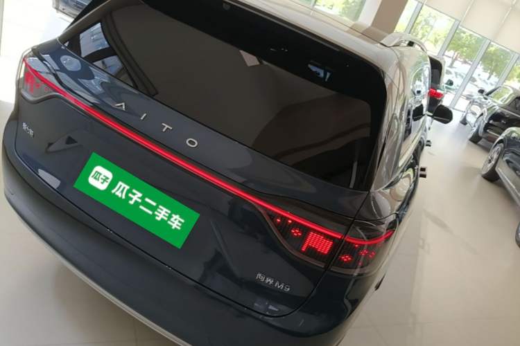 Used Hima AITO M9 2024 Range-Extended Max Edition 52 kWh 5-Seater Version Rear Right 45 Deg
