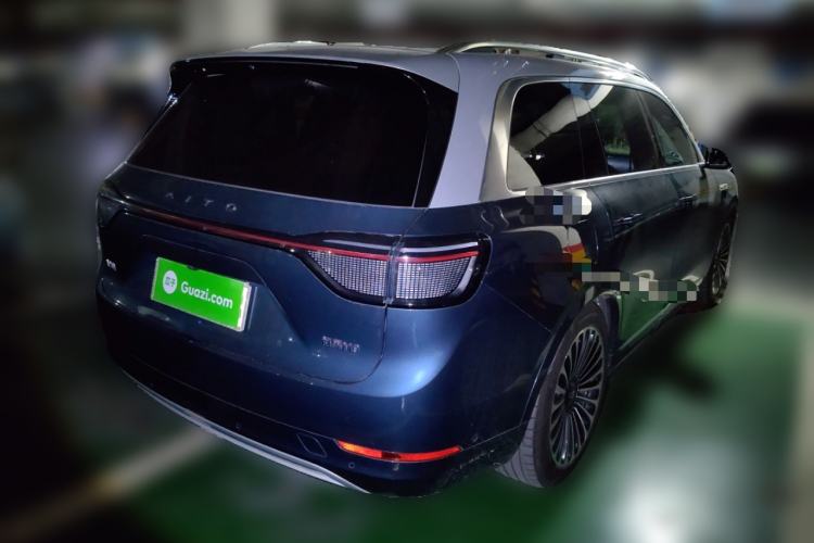 Used Hima AITO M9 2024 Range-Extended Ultra Version 42 kWh 6-Seater Model Rear Right 45 Deg