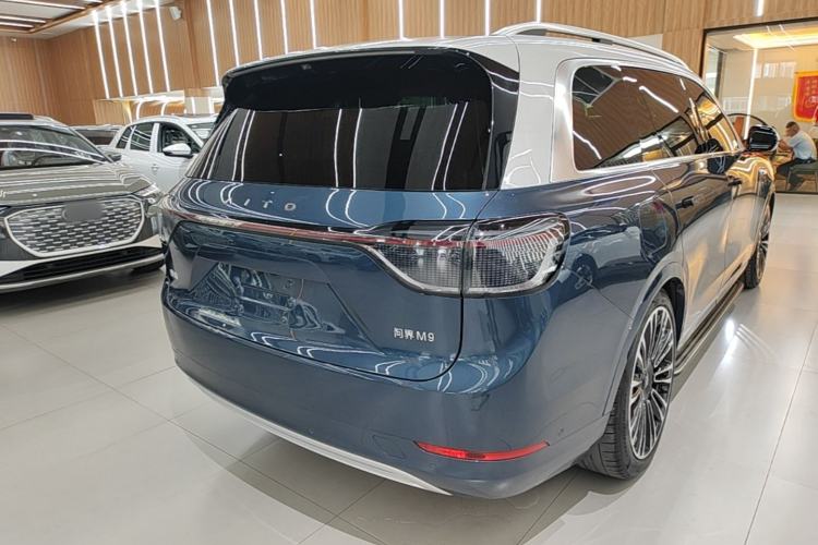 Used Hima AITO M9 2024 Range-Extended Ultra Version 42 kWh 6-Seater Model Rear Right 45 Deg