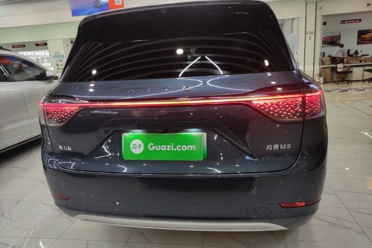 Used Hima AITO M9 2024 Range-Extended Ultra Version 52 kWh 6-Seater Model Rear