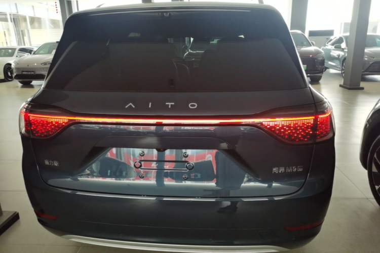 Used Hima AITO M9 2024 All-Electric Ultra Version 100 kWh 6-Seater Model Rear