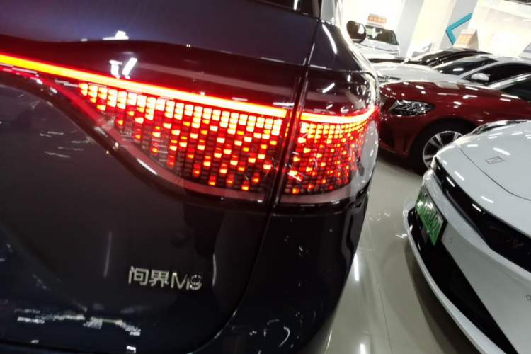 Used Hima AITO M9 2024 Range-Extended Ultra Version 52 kWh 6-Seater Model Right Rear Taillight