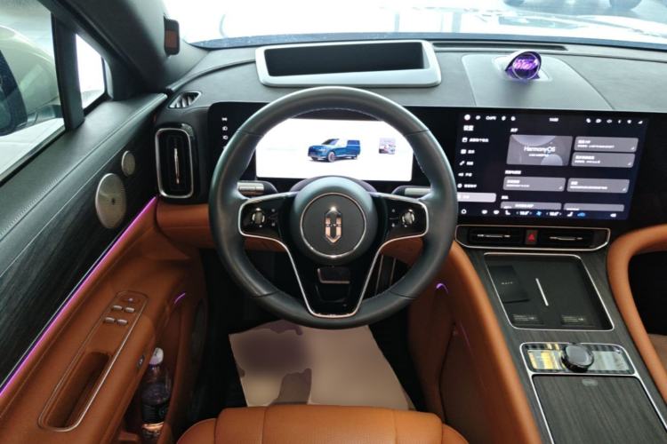 Used Hima AITO M9 2024 Range-Extended Ultra Version 52 kWh 6-Seater Model Steering Wheel