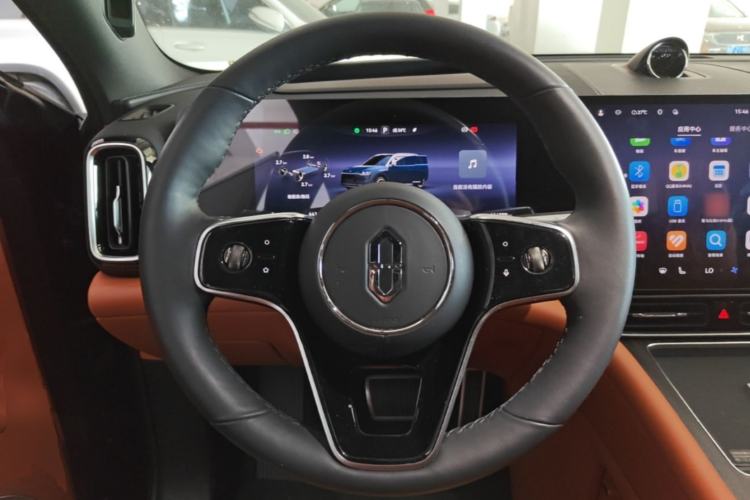 Used Hima AITO M9 2024 Range-Extended Ultra Version 42 kWh 6-Seater Model Steering Wheel