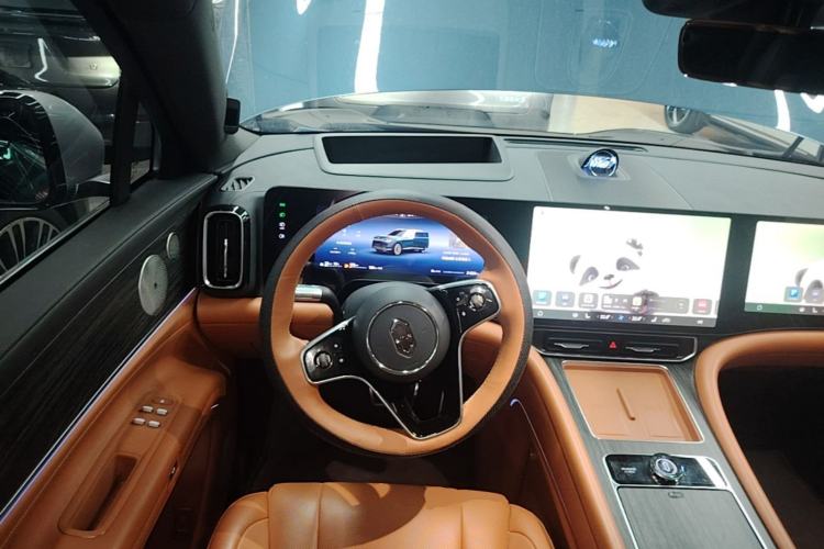Used Hima AITO M9 2024 Range-Extended Ultra Version 42 kWh 6-Seater Model Steering Wheel